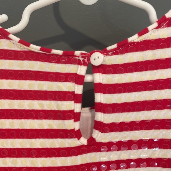 🤍❤️🤍Bonnie Jean size 4T girls candy cane Christmas dress - Picture 7 of 7